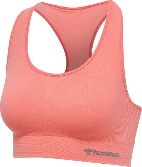 Priser på Hummel TIF Seamless Sports BH, coral